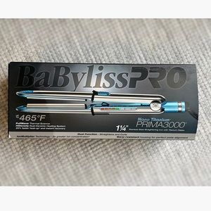 1.25" BaByliss Pro Prima 3000
lonic Straightener Flat Iron
NEW